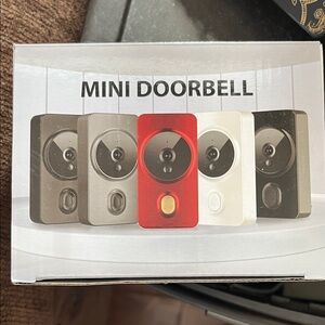 Mini Doorbell in black